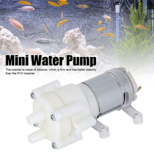 2pcs R365  Aquarium Diaphragm  Electric Pump for Fish 6-12V 2