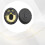 Replacement Ear Pads for  QC3 -EAR OE1 Headset Comfortable Memory Foam Ear Cushions 6