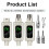 2.4G Wireless Microphone Converter UHF Transmitter XLR Transmitter Receiver Adapter for Wired Dynamic Microphone 48v, A 5