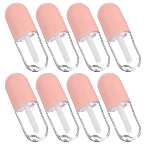 24Pièces Tubes Gloss À Rose Pour Rechargeable Voyage