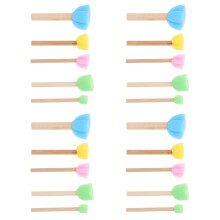 80Pièces Pinceaux Mousse Peinture Polyvalents Légers Pour Enfants