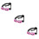 3Pièces Lunettes Animaux Rose Avec Sangles Réglables Uv 9