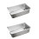 2Pcs Stainless Steel Butter Dish Silver Ergonomic Smooth Texture 5