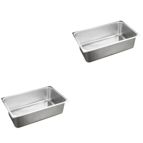 2Pcs Stainless Steel Butter Dish Silver Ergonomic Smooth Texture 2