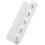 2Pcs White Wall Mounted Hook Key Organizer with Sundries Storage Tray 3
