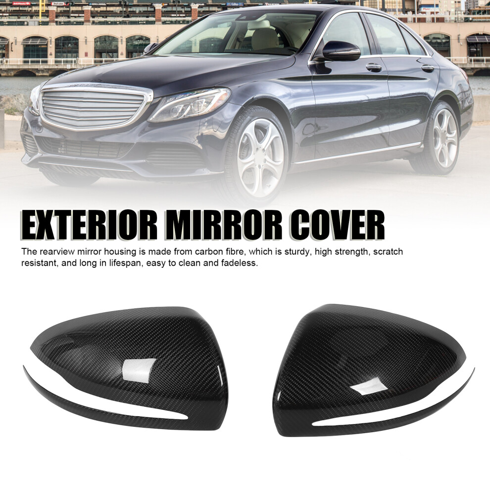 Carbon Fibre Side Mirror Covers W205 W222 7055741381294