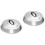 2Pcs Portable Stainless Steel Pot Covers Multi-Use Pan Lids 8