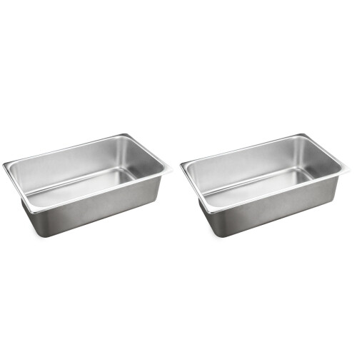 2Pcs Stainless Steel Butter Dish Silver Ergonomic Smooth Texture 1