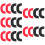 20Pcs Assorted Silicone Pan Handle Sleeves Heat Resistant Pot Holders 11