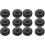 12Pcs Compact Plastic Mini Flag Stand for Party Office Desk Display 4