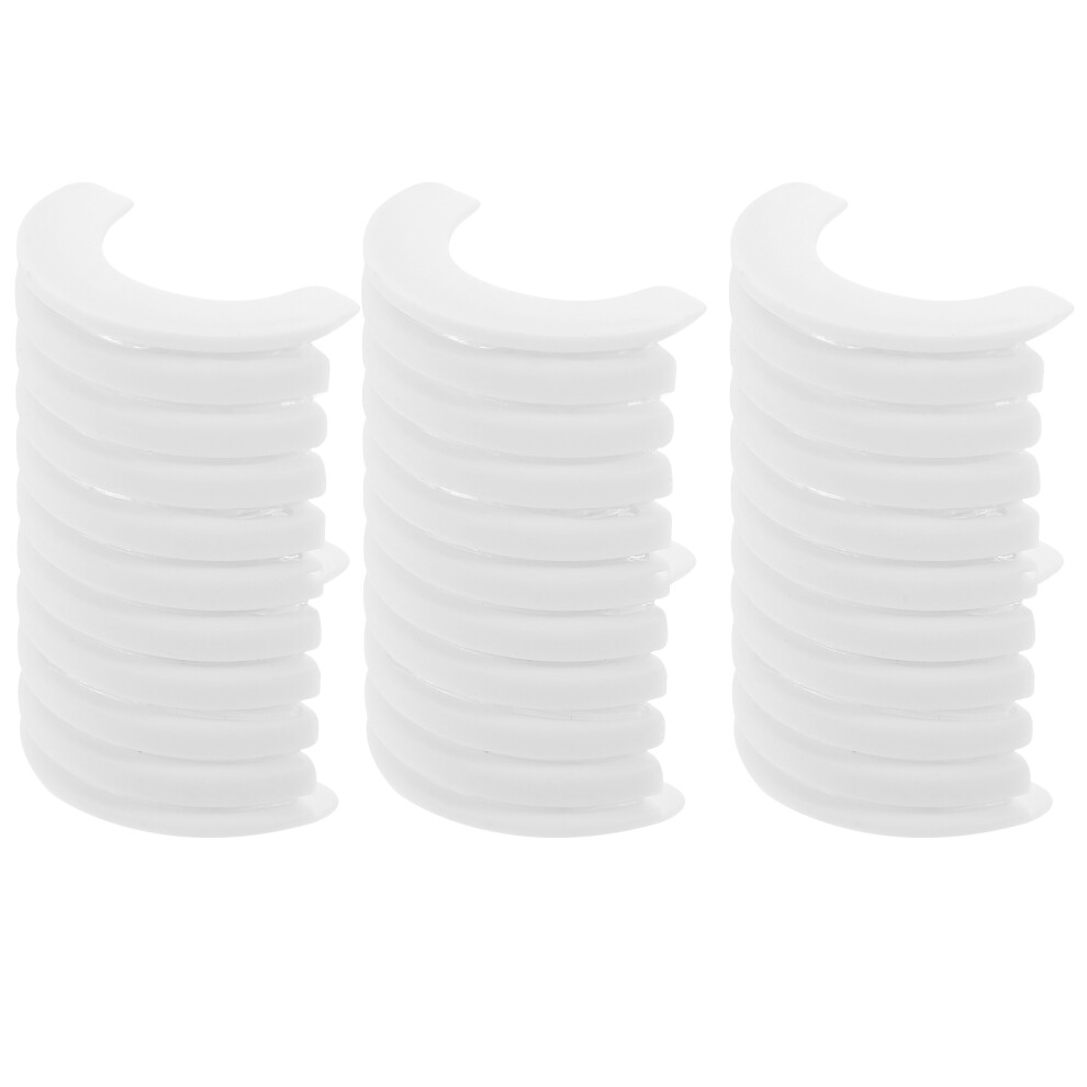 Vaguelly White Resin Lash Strips Self-Adhesive Eyelash Glue Replacement