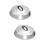 2Pcs Portable Stainless Steel Pot Covers Multi-Use Pan Lids 11