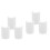 White Resin Lash Strips Self-Adhesive Eyelash Glue Replacement 6