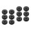 12Pcs Compact Plastic Mini Flag Stand for Party Office Desk Display 6
