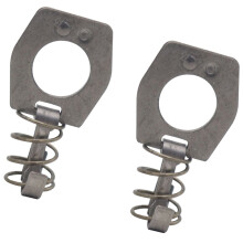 6Pcs Metal Water Heater Cam Lock Stainless Steel Silver Rv Door Latch