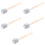 5Pcs Sturdy Grey Wooden Drumsticks Perfect for Beginners 7