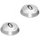 2Pcs Portable Stainless Steel Pot Covers Multi-Use Pan Lids 7