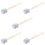 5Pcs Sturdy Grey Wooden Drumsticks Perfect for Beginners 8