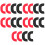 20Pcs Assorted Silicone Pan Handle Sleeves Heat Resistant Pot Holders 7