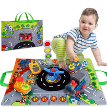 HappyGoLucky Toddler Toys for 1 2 3 Year Old Boys Girls, Kids' Play Vehicles 1-3 Year Old Boy Gifts for 1-3 Year Old Toy Cars,1st Birthday Gifts