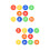 2Sets Voetbal Trainingsschijven, PVC Materialen Multikleur Markers 7