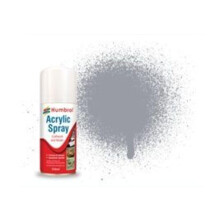 Humbrol Matt Spray Paint - AD6064 No 64 Grey 150ml - Model Paints for Plastic Kits, Fast-Drying Modelling Paint for Crafting Surfaces Including Plast