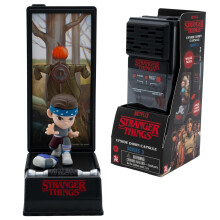 YuMe Stranger Things Walkie Talkie Collectables | Upside Down Capsule Series 3 Surprise Mini Figure & Display Stand Set | Netflix Merchandise | Kids,