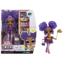 L.O.L. Surprise! Tweens - Fashion Doll Cassie Cool - With 10+ Surprises and Fabulous Accessories – Great for Kids Ages 4+, Purple