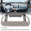 Navigation Panel Frame for Micra March K12 2003-2010, 9in ABS Dash Trim 5