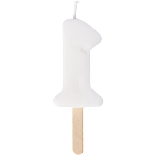 PME Blue Number 1 Candle, Small Size,4.3 cm 1