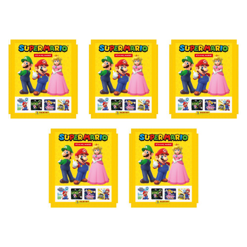 Panini It's-a me, Mario! Super Mario Sticker Collection - Starter Pack 1