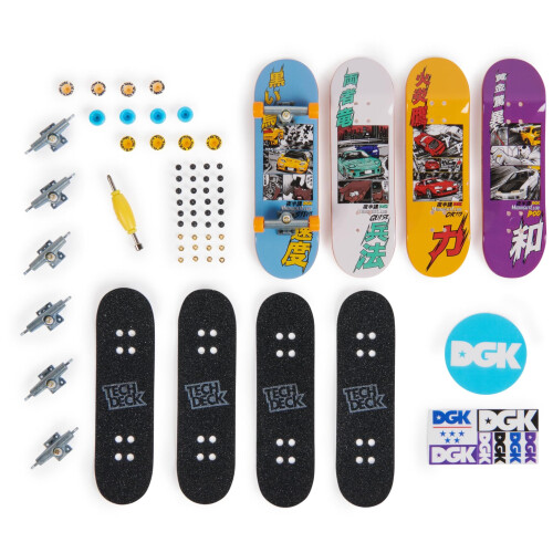 Tech Deck Tech Deck 96mm Fingerboards 4-Pack (Styles Vary) 1