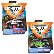 Monster Jam, Official Monster Truck, Die-Cast Vehicle, 1:64 Scale, Kids' Toys for Boys Ages 3 and up - Assorted Designs, Shipped at Random