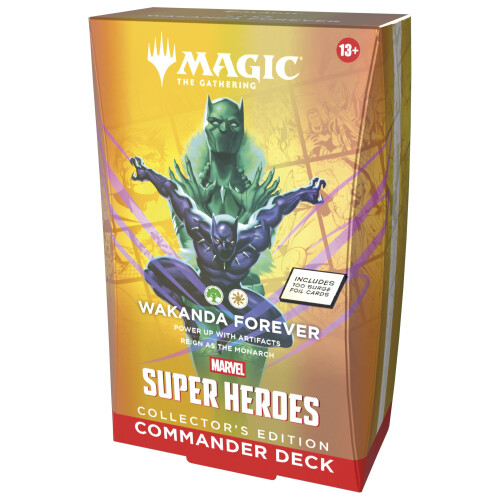 Magic: The Gathering | Marvel Super Heroes Collector's Edition Commander Deck - Wakanda Forever