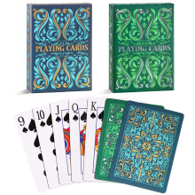 Aomaic Playing Cards 2 Pack Standard Index Playing Card Premium Poker Set Card Games for Adults Deck of Playing Cards for Travel Camping Family Games