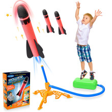 SAITCPRY Boy Toys for 4 5 6 Year Old, Toy Rockets Boys Age 3-9 Girl Gifts for 3-12 Year Old Kids Toy Age 3-5 Boy Gifts Autism Toy Rocket for Kid Outd