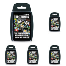 Top Trumps The Independent and Unofficial Guide to Roblox Special Card Games, 30 of the biggest games including Sharkbite, Jailbreak and Brookhaven,