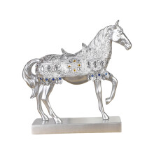 Statue de cheval en résine, Sculptures-S'avancer vers