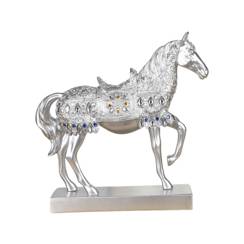 Statue de cheval en résine, Sculptures-S'avancer vers