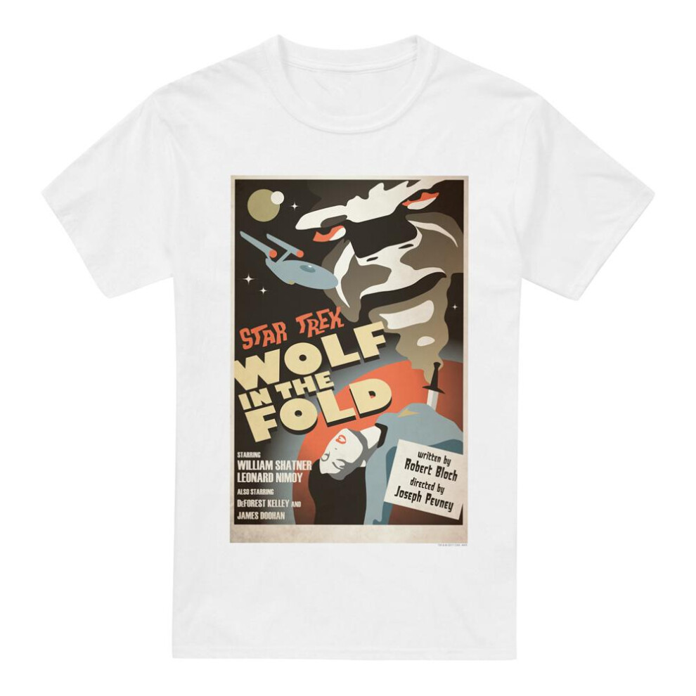 Star Trek (Xl, ) Mens The Original Series Episode 43 T-Shirt White