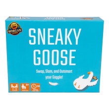 Worgan Games Sneaky Goose: Quick Thinking Memory Game for Kids, Teens & Adults - 2-6 Players - Ages 8+