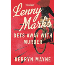 Lenny Marks Gets Away with Murder by Kerryn Mayne Hardcover Book