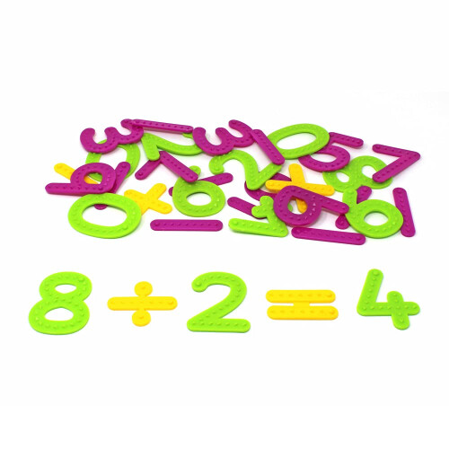 Learning Resources Learning Resources Tactile Numbers & Operations, Ages 4+, Sensory Maths Learning Kit, Trace Numbers and Operations for Early Numeracy 2