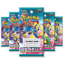 Journey Together Battle Partners Korean 5 Booster Packs | TCYM Authenticated | Korean Pokemon Cards | Pokemon Journey Together Booster Packs | Pokémo