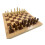 CLASSIC WOODEN FOLDING CHESS BOARD AND PIECES 1