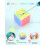 ROXENDA Speed Cube Set, 2X2 3X3 Pyramid Speed Cube Stickerless Fast Cube with Instruction (Jelly cube set) 7