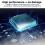 LE502 BT Transmitter Low Latency 5.3 Support Calls >10m Range 3