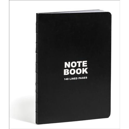 Black A5 Notebook Other Book
