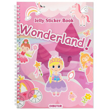 Reusable Sticker Book for 2 3 4 Year Olds Kids, Toddler Sticker Books 1-2 Years + 8 Scenes + 2 Matching Games + 51 Large Princess Stickers Stocking S