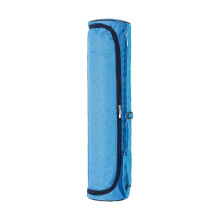 Yoga Mat Opslagtas, Linnenmateriaal 72x17cm, Instelbare Schulderband Blauw